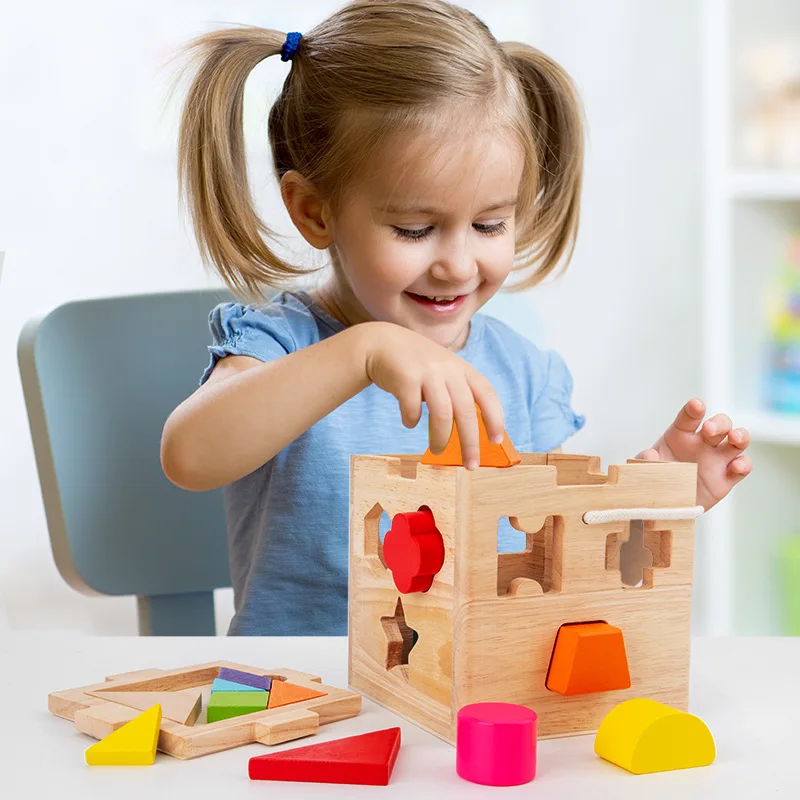 Montessori Wooden Toys 12-hole Intelligence Box Tangram Geometric Building Blocks Educational Toys 4-6 Years Old Puzzle Board 
Montessori Wooden Toys 12-hole Intelligence Box Tangram Geometric Building Blocks Educational Toys 4-6 Years Old Puzzle Board