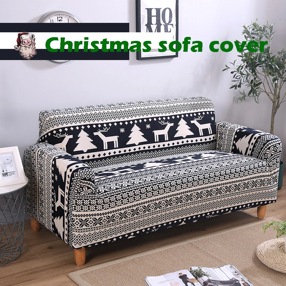 Christmas Elastic Sofa Cover Santa Clause Printed Sofa Towel L-shape Slipcovers for Living Room Decor Couch Cover 1/2/3/4 Seat
Christmas Elastic Sofa Cover Santa Clause Printed Sofa Towel L-shape Slipcovers for Living Room Decor Couch Cover 1/2/3/4 Seat