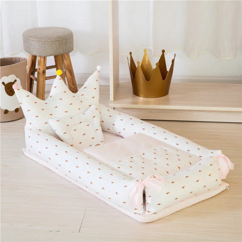 Portable Baby Nest Bed for Boys Girls Travel Bed Infant Cotton Cradle Crib Soft Baby Bassinet Foldable Newborn Bed Cradle Cot
Portable Baby Nest Bed for Boys Girls Travel Bed Infant Cotton Cradle Crib Soft Baby Bassinet Foldable Newborn Bed Cradle Cot