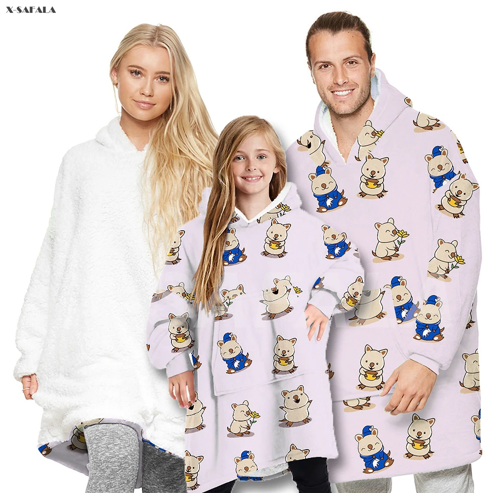 Blue Cat Printed Oodie Wearable Oversized Blanket Hoodie Large Front Pocket Plush Fleece Women Man Winter Hoody Sweatshirt
Blue Cat Printed Oodie Wearable Oversized Blanket Hoodie Large Front Pocket Plush Fleece Women Man Winter Hoody Sweatshirt