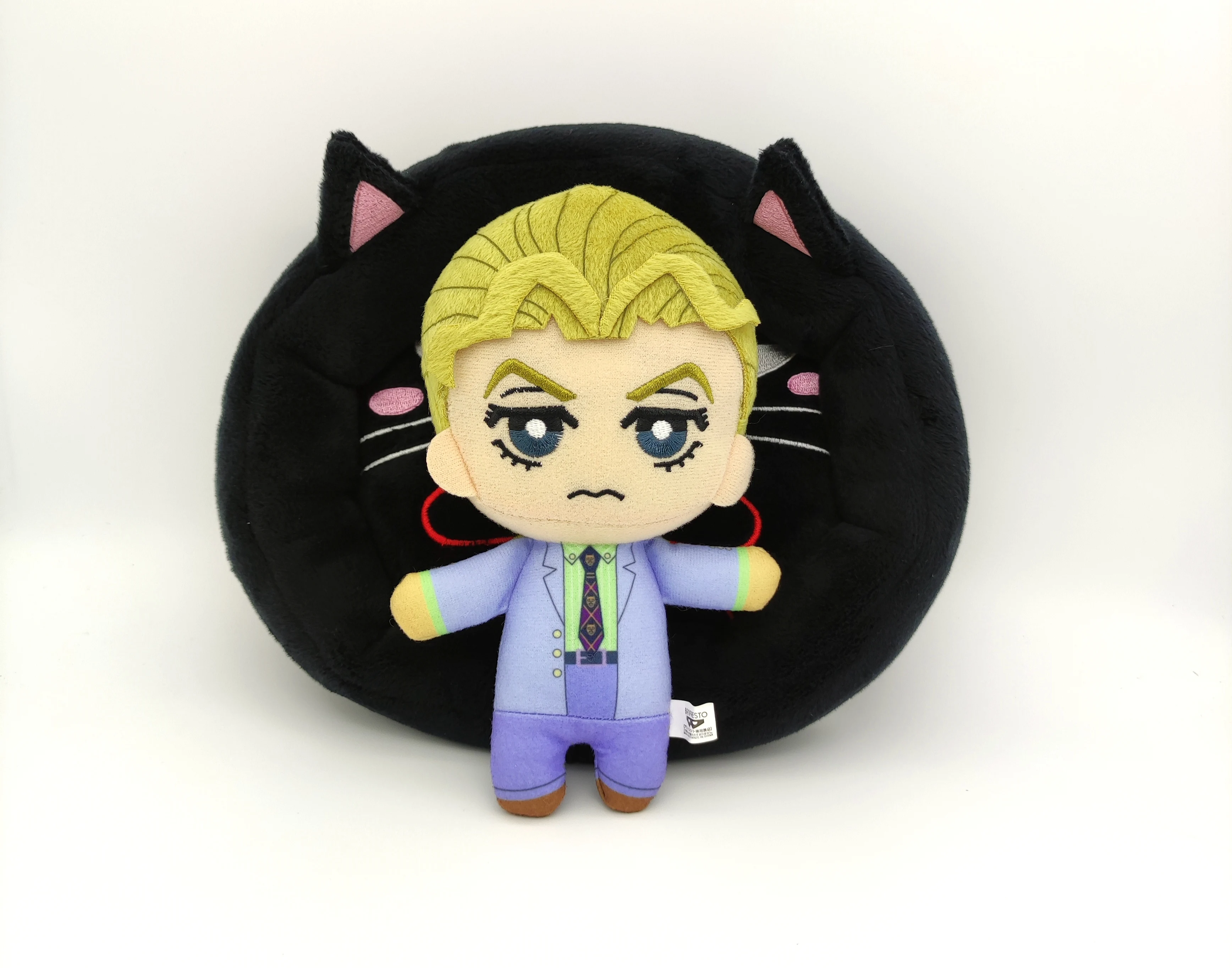 Cute Plush Toy JoJos Bizarre Adventure Kira Yoshikage 18cm Keychain Soft Stuffed Toys Cushion Birthday Christmas Gift #178
Cute Plush Toy JoJos Bizarre Adventure Kira Yoshikage 18cm Keychain Soft Stuffed Toys Cushion Birthday Christmas Gift #178