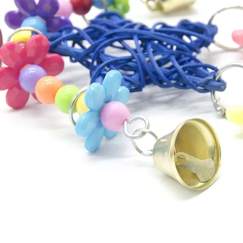 1pc Rattan Parrot Chew Toy Funny Star Pendant Decor Bird Cage Toy Parrot Hanging Bell Toy Bird Products Pet Supplies
1pc Rattan Parrot Chew Toy Funny Star Pendant Decor Bird Cage Toy Parrot Hanging Bell Toy Bird Products Pet Supplies