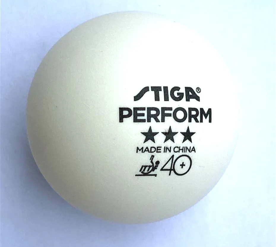 Stiga 3 звезды D40 + мячи для настольного тенниса из нового материала Пластиковые Мячи