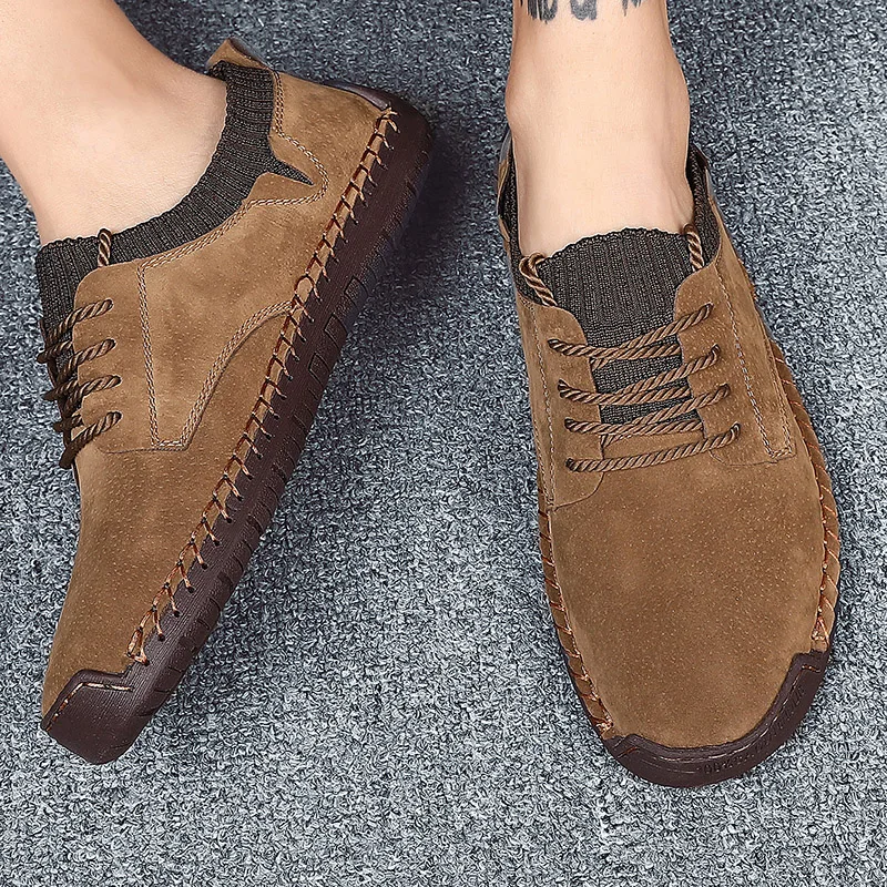 2022 Sapling Retro Men's Casual Shoes Lightweight Leisure Flats Comfortable Leather Men Driving Shoe Classic Fashion Footwear
2022 Sapling Retro Men's Casual Shoes Lightweight Leisure Flats Comfortable Leather Men Driving Shoe Classic Fashion Footwear