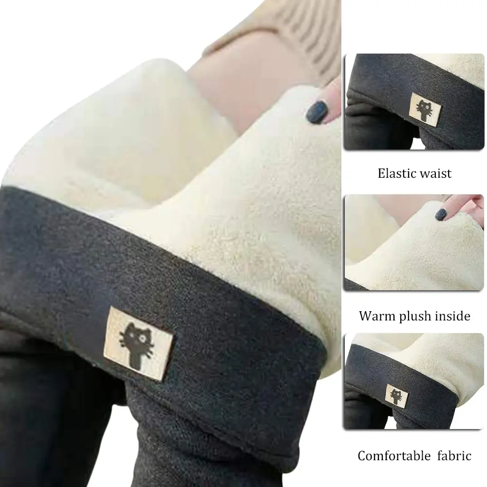Warm Women Pants Winter Skinny Thick Velvet Wool Fleece Leggins Trousers Lambskin Cashmere Pants Female Leggings
Warm Women Pants Winter Skinny Thick Velvet Wool Fleece Leggins Trousers Lambskin Cashmere Pants Female Leggings