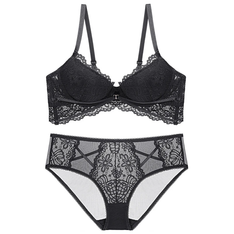 Women's sexy lace bra, girly adjustable top thin, bottom thick gather top bra, comfortable breathable lace bra set WT087
Women's sexy lace bra, girly adjustable top thin, bottom thick gather top bra, comfortable breathable lace bra set WT087