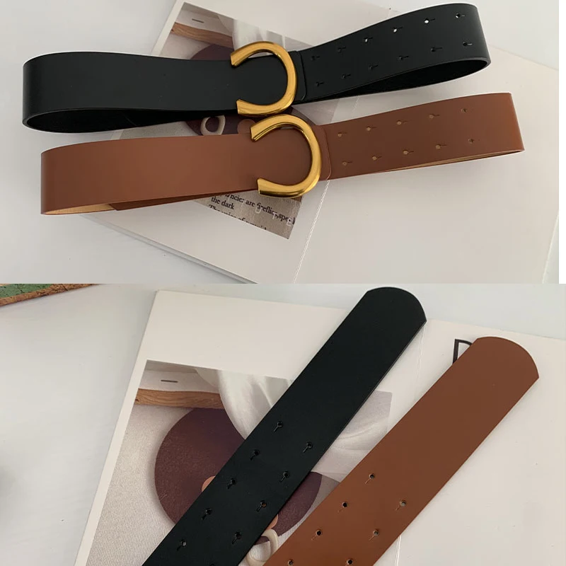 New Wide Belt Female Dress Belts Decorate Waistband Fashion Round Buckle Belt Party Belt
New Wide Belt Female Dress Belts Decorate Waistband Fashion Round Buckle Belt Party Belt