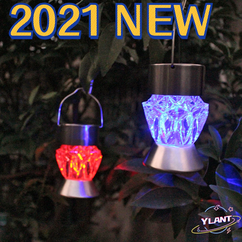 Solar light LED diamond shape small Lantern outdoor rainproof colorful gradient villa corridor camping decoration hanging lamp 
Solar light LED diamond shape small Lantern outdoor rainproof colorful gradient villa corridor camping decoration hanging lamp