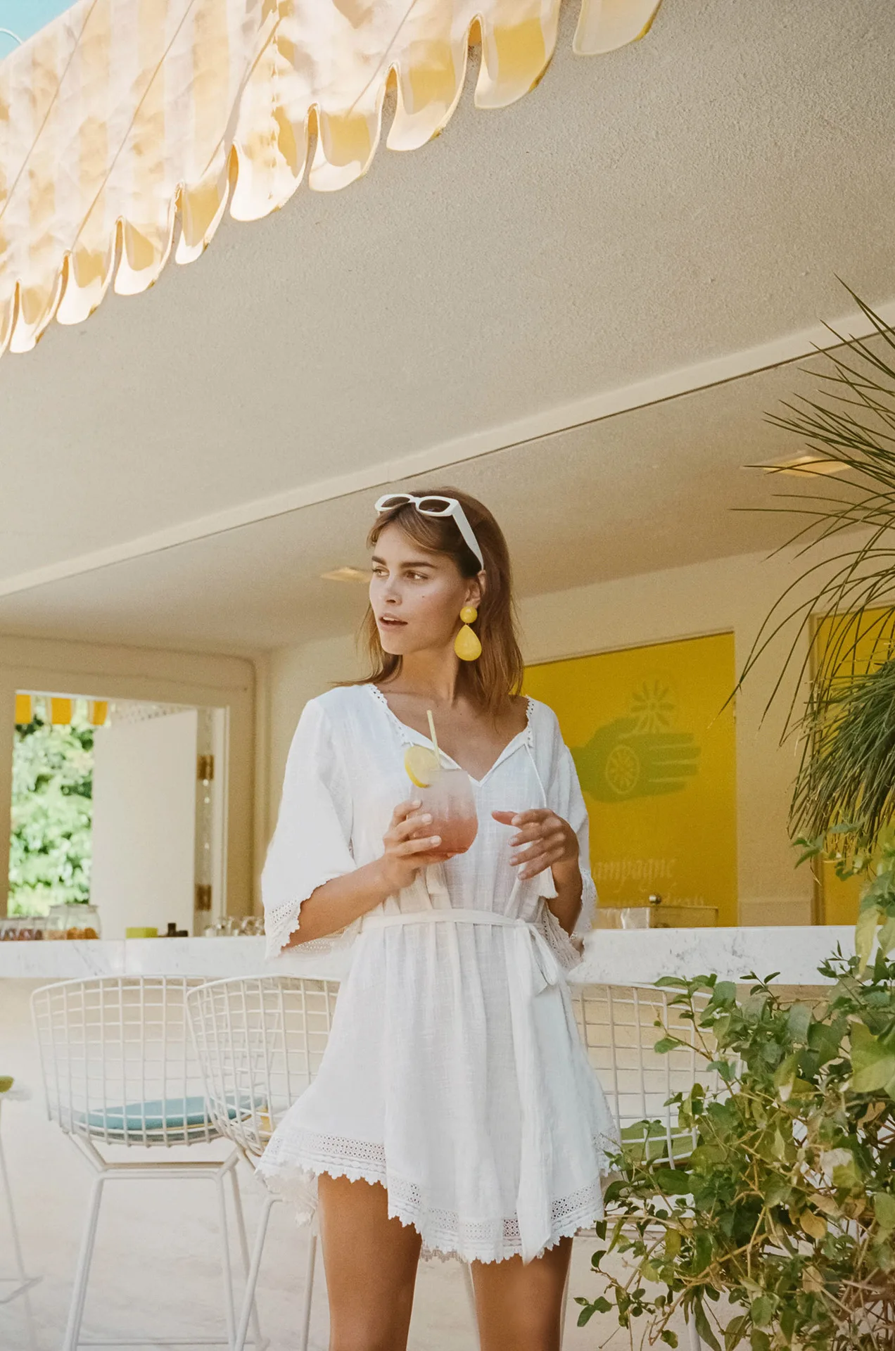 2021 Casual Summer Cotton V-Neck Beach Dress Maxi Dress Beach Smock Swimsuit Vacation Sunscreen Clothing Women
2021 Casual Summer Cotton V-Neck Beach Dress Maxi Dress Beach Smock Swimsuit Vacation Sunscreen Clothing Women