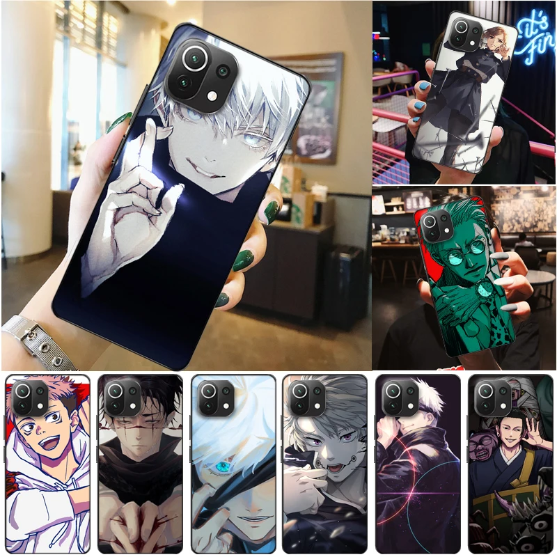 Jujutsu Kaisen Fushiguro Megumi Satoru Gojo Sukuna Yuji Itadori Phone Case For Xiaomi 11 Lite Pro Funda Cases Coque Carcasa
Jujutsu Kaisen Fushiguro Megumi Satoru Gojo Sukuna Yuji Itadori Phone Case For Xiaomi 11 Lite Pro Funda Cases Coque Carcasa