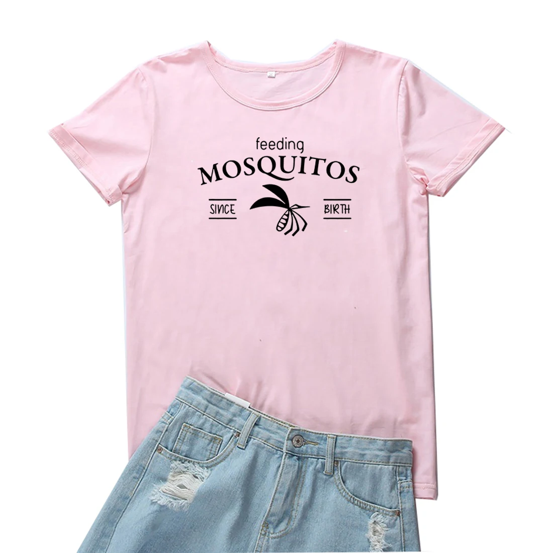 Feeding Mosquitos Since Birth T Shirt Women Funny Cotton White Women Tshirt Fashion O-neck Tee Shirt Femme Graphic Tees Women
Feeding Mosquitos Since Birth T Shirt Women Funny Cotton White Women Tshirt Fashion O-neck Tee Shirt Femme Graphic Tees Women
