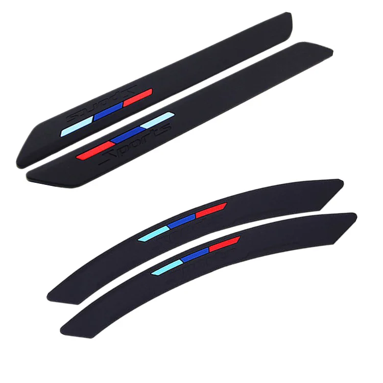 2Pcs Car Bumper Anti-collision Strip Black Widened Thickened Universal Door Wheel Eyebrow Rear Tail Box Shape Molding Strip 40cm
2Pcs Car Bumper Anti-collision Strip Black Widened Thickened Universal Door Wheel Eyebrow Rear Tail Box Shape Molding Strip 40cm