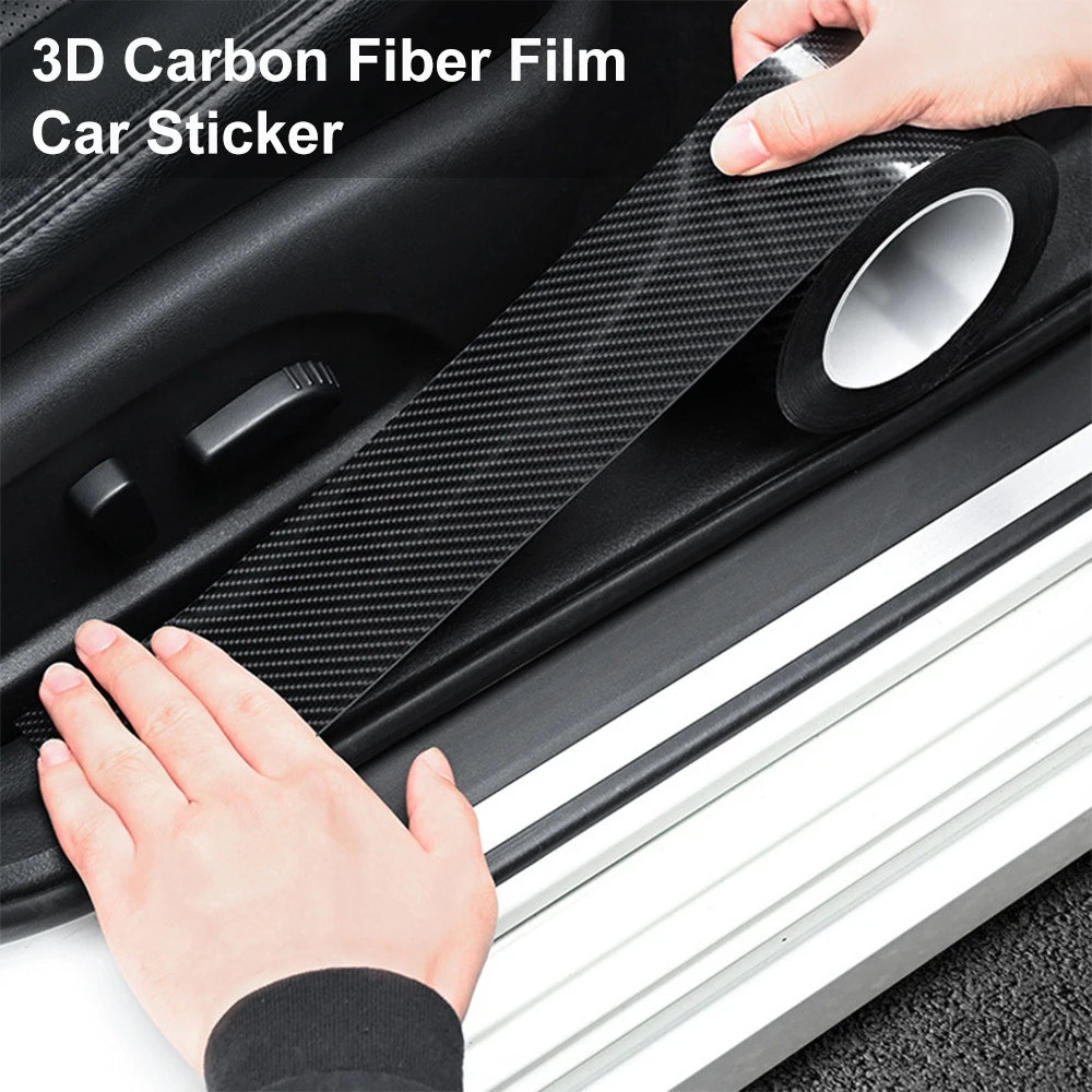 3D Carbon Fiber Car Sticker 3m DIY Paste Protector Strip Auto Door Sill Side Mirror Anti Scratch Tape Waterproof Protection Film
3D Carbon Fiber Car Sticker 3m DIY Paste Protector Strip Auto Door Sill Side Mirror Anti Scratch Tape Waterproof Protection Film