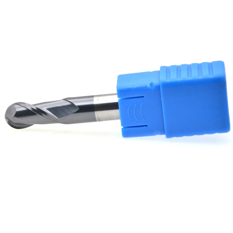 MOSASK 2 Flutes HRC55 R1.0 R1.5 R2.0 Solid Cemented Carbide Processing Steel Ball Nose End Milling Cutter
MOSASK 2 Flutes HRC55 R1.0 R1.5 R2.0 Solid Cemented Carbide Processing Steel Ball Nose End Milling Cutter
