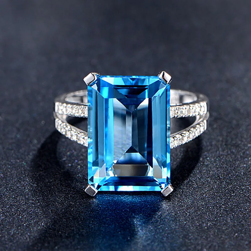 2022 New Luxury Blue Color Rectangle Engagement Ring for Women Anniversary Gift Jewelry Wholesale R6857
2022 New Luxury Blue Color Rectangle Engagement Ring for Women Anniversary Gift Jewelry Wholesale R6857
