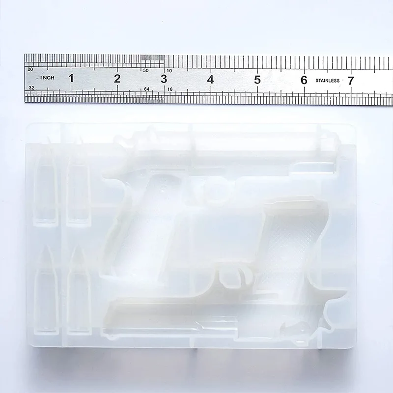 New Gel Epoxy Diy Epoxy Resin Mould Crystal Epoxy Pistol Model Silicone Water Gun Mirror Mold Wholesale Drop Shipping
New Gel Epoxy Diy Epoxy Resin Mould Crystal Epoxy Pistol Model Silicone Water Gun Mirror Mold Wholesale Drop Shipping