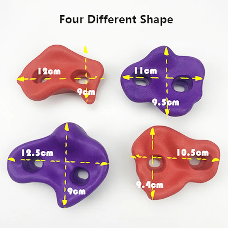 10Pcs Climbing Rock Toys For Children Wall Stones Hand Feet Holds Grip Kits Kids Outdoor Indoor Playground Plastic Hardware Toy
10Pcs Climbing Rock Toys For Children Wall Stones Hand Feet Holds Grip Kits Kids Outdoor Indoor Playground Plastic Hardware Toy