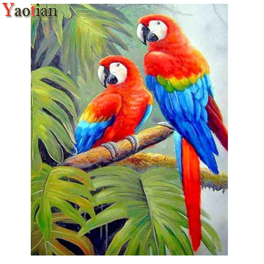5D Diamond Painting Forest Parrot DIY Full Square Round Drill Crafts Diamond Embroidery Mosaic Bird Cross Stitch Home Decoration
5D Diamond Painting Forest Parrot DIY Full Square Round Drill Crafts Diamond Embroidery Mosaic Bird Cross Stitch Home Decoration