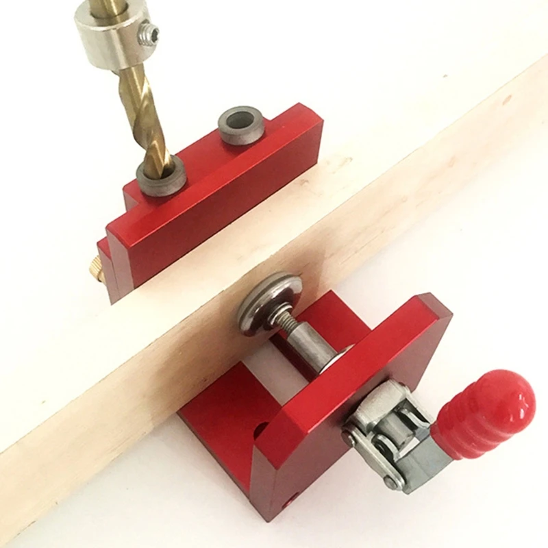 Self Centering Dowelling Jig Kit Wood Dowel Hole Drilling Guide Woodworking Tool Punch Positioner Locator
Self Centering Dowelling Jig Kit Wood Dowel Hole Drilling Guide Woodworking Tool Punch Positioner Locator