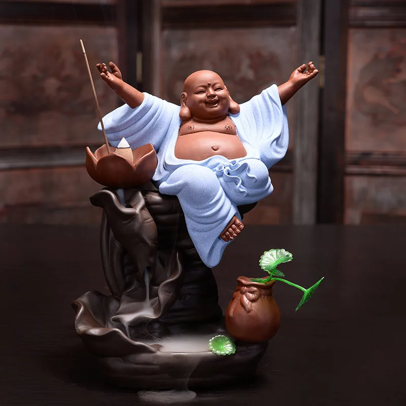 Statue Pond Backflow Incense Burner Waterfall Incense Burner Holder Smoke Fountain Ceramic Holder Encensoir Home Decor BK50XX
Statue Pond Backflow Incense Burner Waterfall Incense Burner Holder Smoke Fountain Ceramic Holder Encensoir Home Decor BK50XX