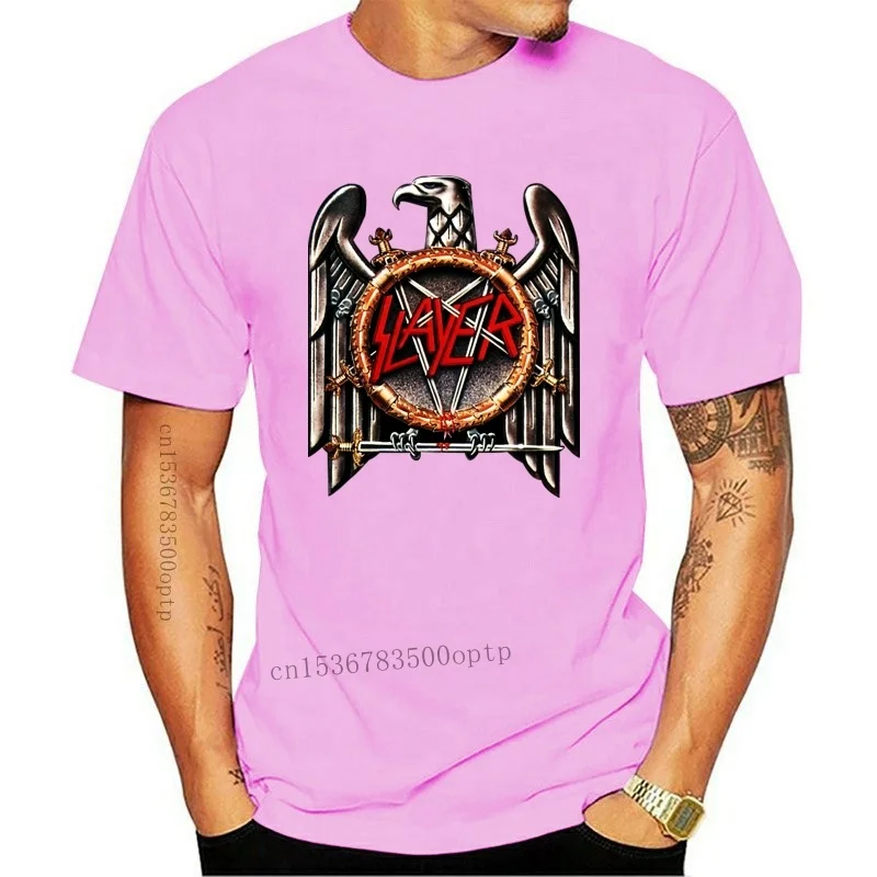 New Slayer Eagle Metal Rock Band Shirt Black White Tshirt Men'S Free Shipping Unisex Loose Fit Tee Shirt
New Slayer Eagle Metal Rock Band Shirt Black White Tshirt Men'S Free Shipping Unisex Loose Fit Tee Shirt