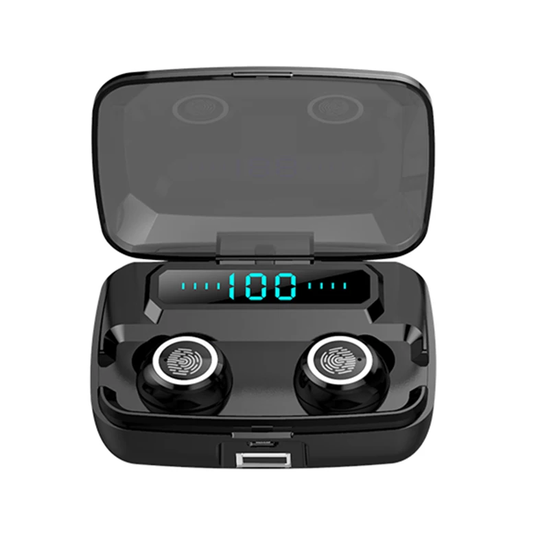 Hot M11 TWS EarBuds Wireless Bluetooth Noise Cancelling Earbuds Waterproof HiFi Gaming Headset Earphones with Mic Charging Box |