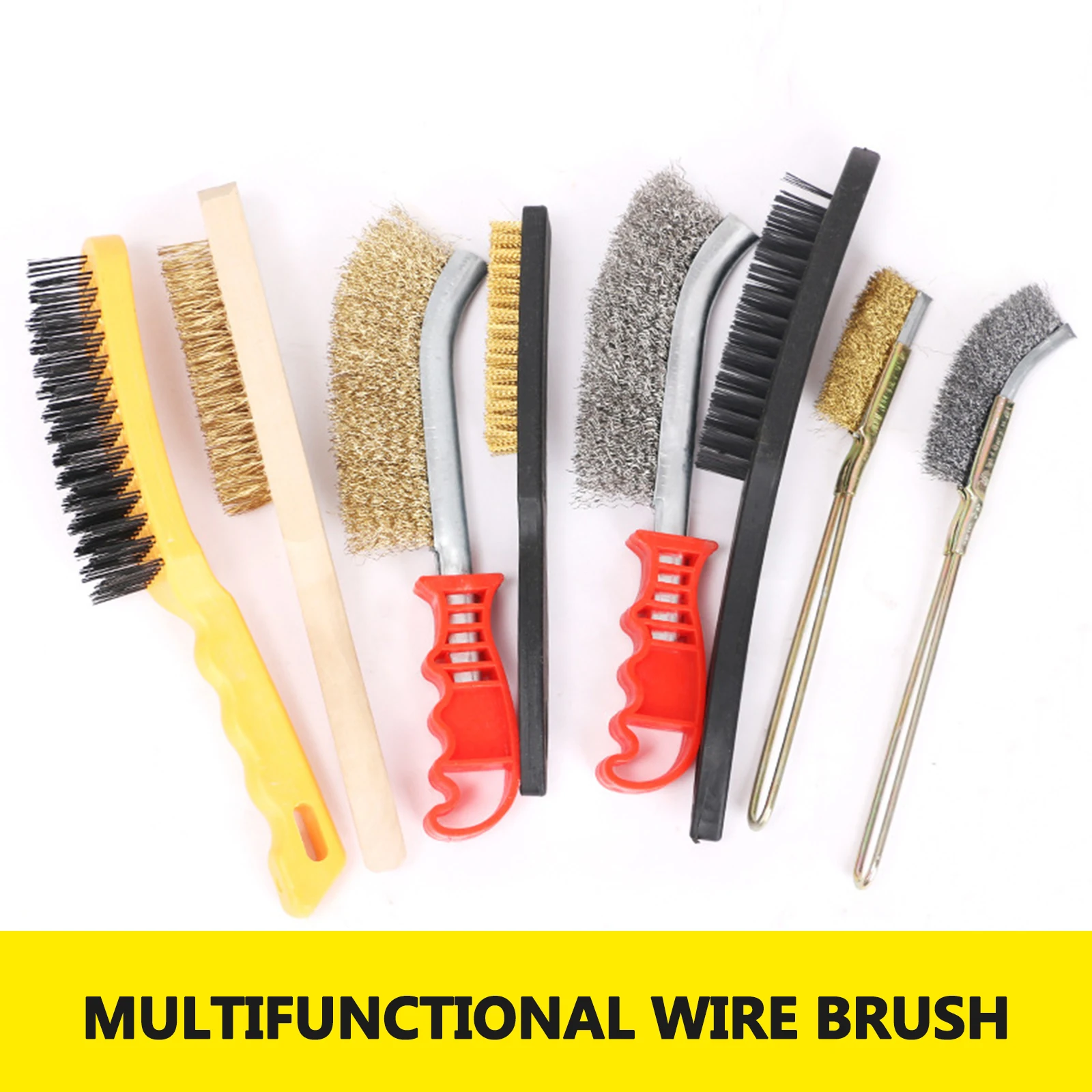 Steel Wire Brush Barbecue Cleaning Stainless Steel Wire Iron Brush Small Steel Copper Brush Derusting Brush Kitchen Accessories
Steel Wire Brush Barbecue Cleaning Stainless Steel Wire Iron Brush Small Steel Copper Brush Derusting Brush Kitchen Accessories