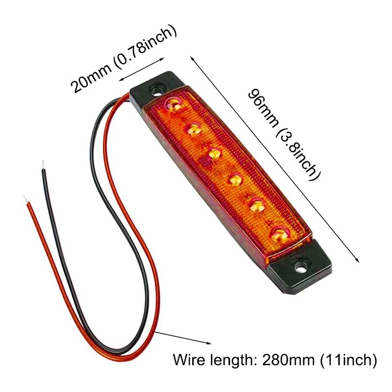 10PCS Marine Boat Lights 12V Waterproof Boat 6LED Lights Kayak Lights for Boat Deck & Cockpit Decoration Light
10PCS Marine Boat Lights 12V Waterproof Boat 6LED Lights Kayak Lights for Boat Deck & Cockpit Decoration Light