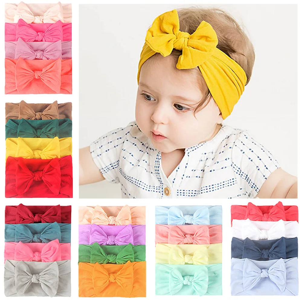 3/4/5/6Pcs/set Cute Bowknot Baby Headband Turban Solid Color Newborn Baby Girls Elastic Hair Bands Soft Nylon Hair Accessories 
3/4/5/6Pcs/set Cute Bowknot Baby Headband Turban Solid Color Newborn Baby Girls Elastic Hair Bands Soft Nylon Hair Accessories