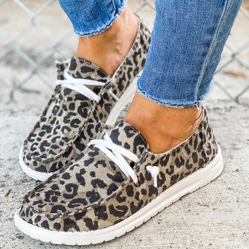 Summer Women Sneakers White Leopard Canvas Shoes Fashion Vulcanize Flats Ladies Loafers Female Sports Shoes Casual Trainers
Summer Women Sneakers White Leopard Canvas Shoes Fashion Vulcanize Flats Ladies Loafers Female Sports Shoes Casual Trainers