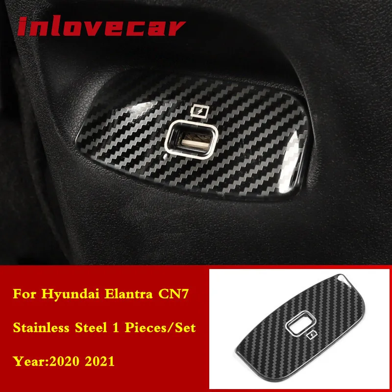 For Hyundai Elantra CN7 Interior Armrest Rear USB Socket Cover Frame Trim Mouldings Stainless steel Car-styling Accessories
For Hyundai Elantra CN7 Interior Armrest Rear USB Socket Cover Frame Trim Mouldings Stainless steel Car-styling Accessories