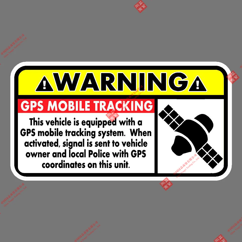 Personality Warning GPS Mobile Tracking Vinyl Sticker Car Truck Window Decal Safety Theftracing Motorcycle Helmet Stickers
Personality Warning GPS Mobile Tracking Vinyl Sticker Car Truck Window Decal Safety Theftracing Motorcycle Helmet Stickers