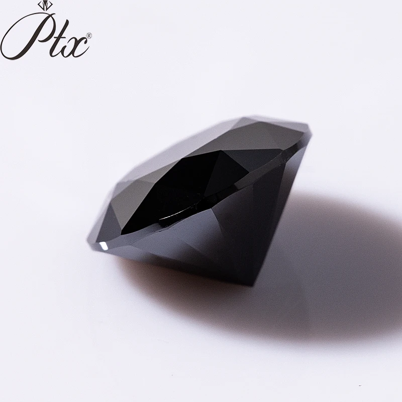 

Драгоценные камни черного цвета, камень Муассанит бусины, VVS1, отличная огранка, тестовые положительные бриллианты, с Юра