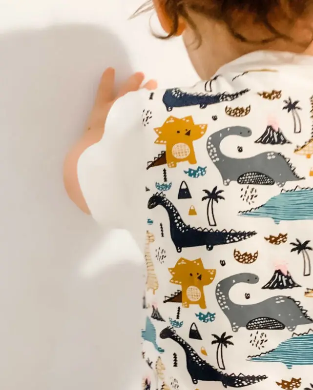 Newborn Baby Romper Clothes Infant Boys Dinosaur Cartoon Print Sleeveless Jumpsuit Summer Cute Outfit | Мать и ребенок
