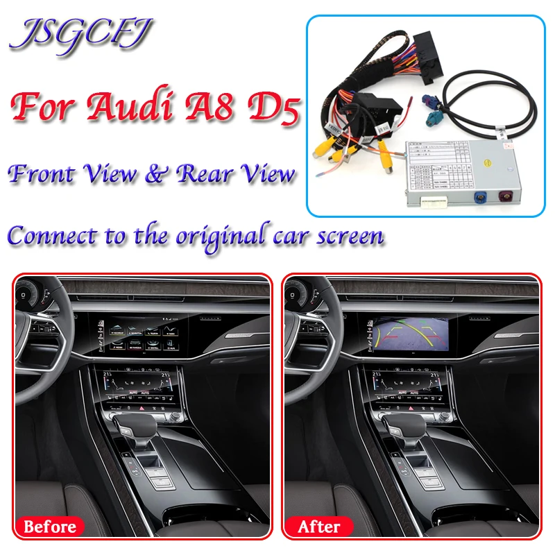 Адаптер для модели задней камеры для Audi A8 D5 2018 ~ 2021MMI интерфейс оригинальный декодер обновления экрана автомобиля реверсивная резервная кам...
Адаптер для модели задней камеры для Audi A8 D5 2018 ~ 2021MMI интерфейс оригинальный декодер обновления экрана автомобиля реверсивная резервная кам...