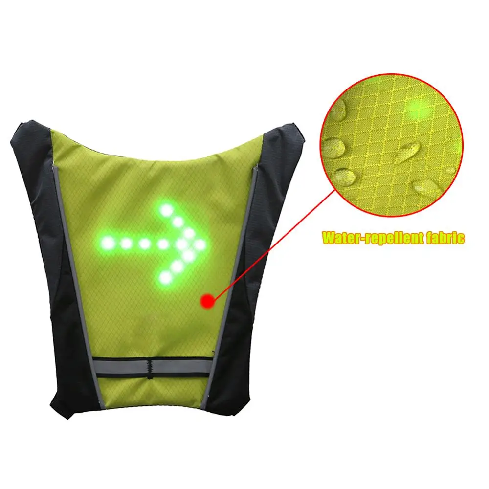 New 2020 LED Wireless cycling vest 20L MTB bike bag Safety LED Turn Signal Light Vest Bicycle Reflective Warning Vests
New 2020 LED Wireless cycling vest 20L MTB bike bag Safety LED Turn Signal Light Vest Bicycle Reflective Warning Vests