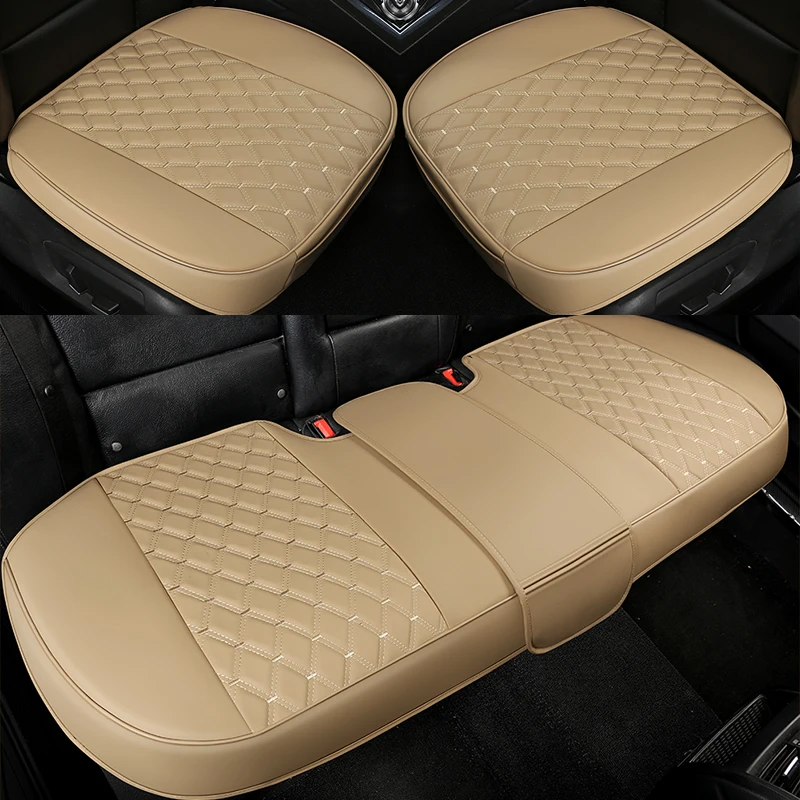 New Waterproof Leather Car Seat Cover Universal Breathable Car Front Rear Seat Cushion Protector Mat Pad for Truck Suv Van
New Waterproof Leather Car Seat Cover Universal Breathable Car Front Rear Seat Cushion Protector Mat Pad for Truck Suv Van