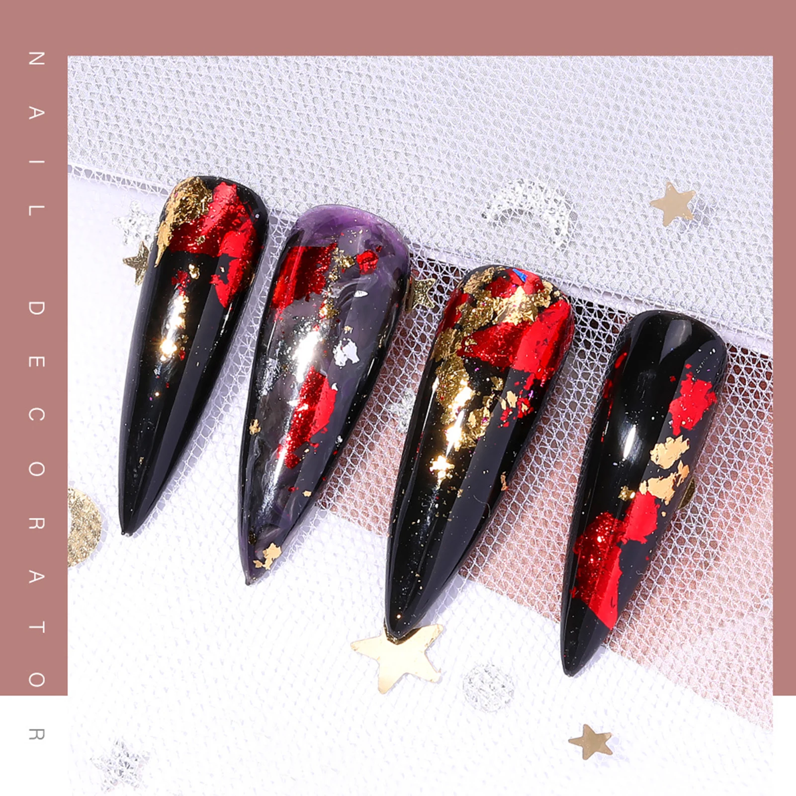 8Pcs Women Long Lasting Shiny Makeup 8 Colors Nail Art Sequin for Party Foil Paper Nail Art Sticker Paillettes Manicure Decor
8Pcs Women Long Lasting Shiny Makeup 8 Colors Nail Art Sequin for Party Foil Paper Nail Art Sticker Paillettes Manicure Decor
