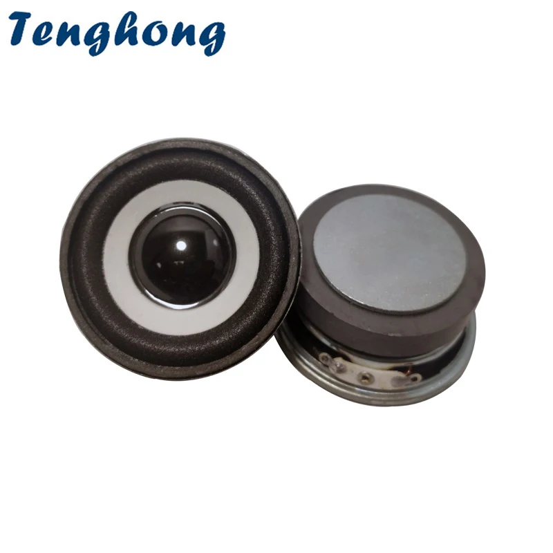 

Tenghong 2pcs 2 Inch AI Robot Bluetooth Speaker Unit 52MM 4Ohm 5W 45 Magnetic Bubble Edge Portable Audio Sound Speaker For DIY