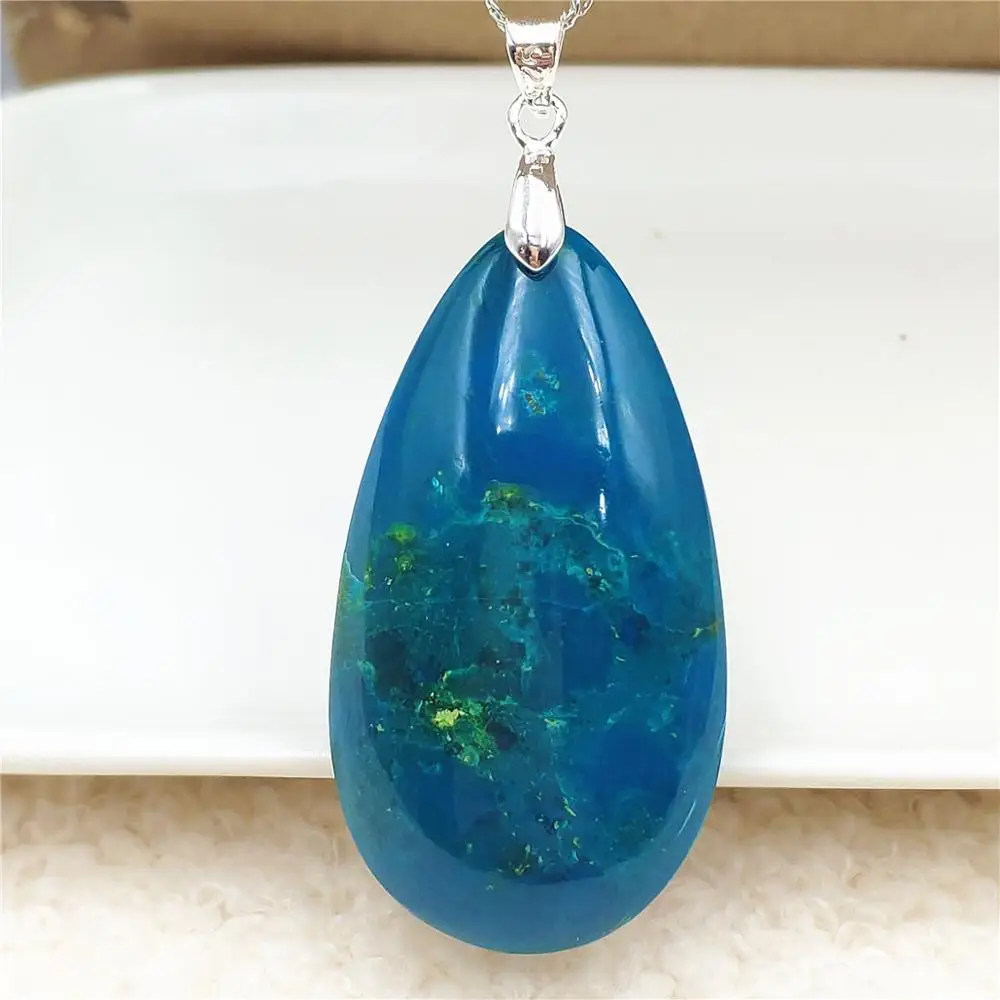 Genuine Natural Blue Malachite Azulite Green Water Drop Pendant 46x25x10mm Women Men Rectangle Jewelry Gemstone AAAAA
Genuine Natural Blue Malachite Azulite Green Water Drop Pendant 46x25x10mm Women Men Rectangle Jewelry Gemstone AAAAA