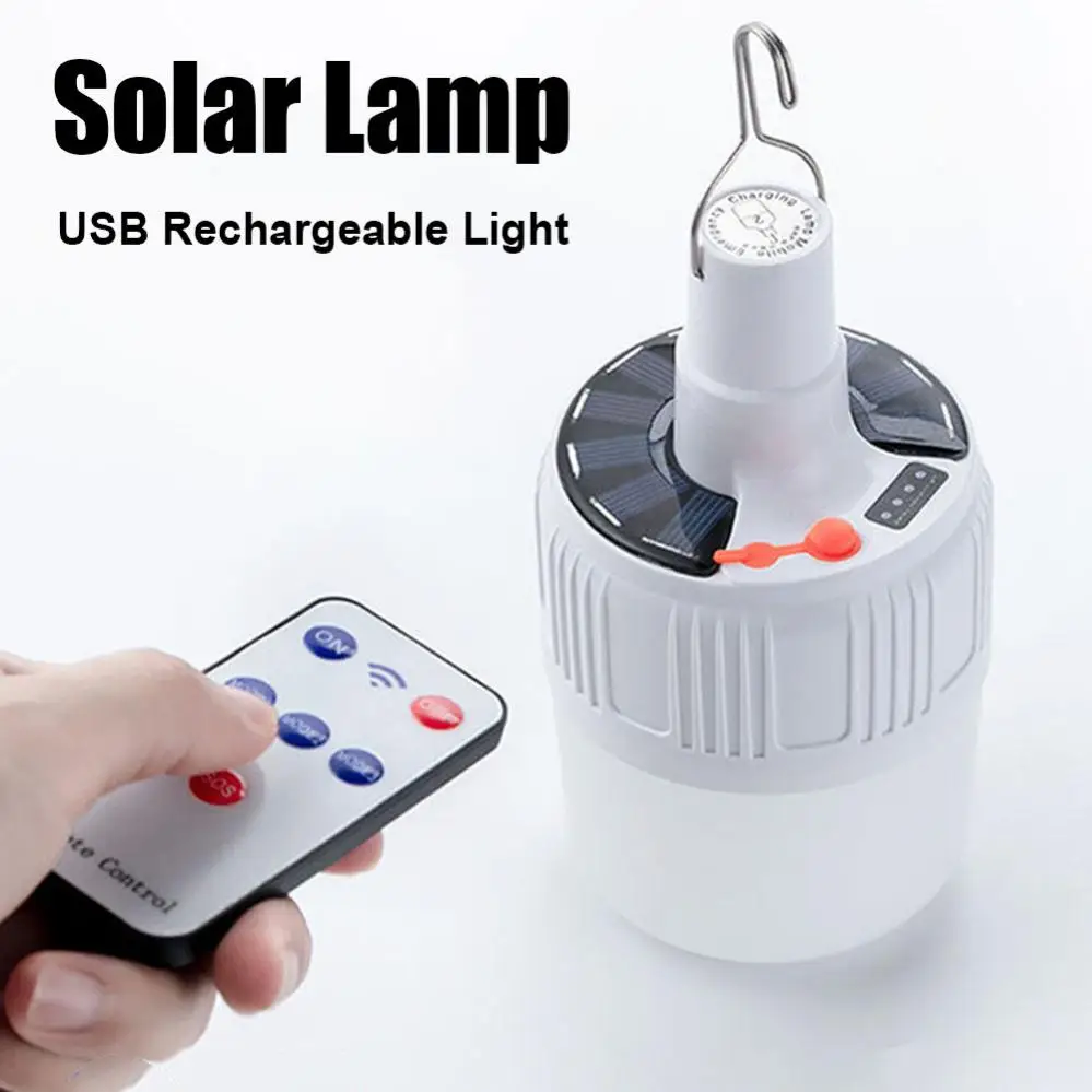 Solar Rechargeable Bulb Outdoor USB Emergency Lights Portable Tent Lamp LED Camping Light
Solar Rechargeable Bulb Outdoor USB Emergency Lights Portable Tent Lamp LED Camping Light