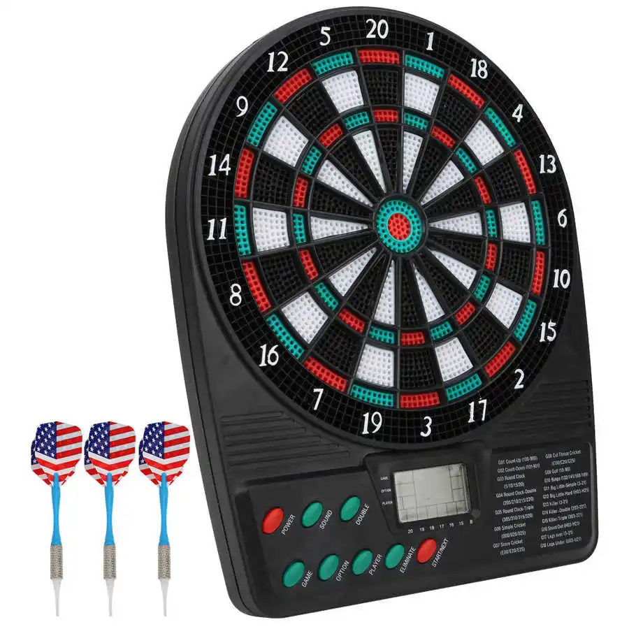 Automatic Scoring Dartboard Professional Electronic Dart Board Office Party Bar Games Entertainment Tool Soft Darts Target Board
Automatic Scoring Dartboard Professional Electronic Dart Board Office Party Bar Games Entertainment Tool Soft Darts Target Board