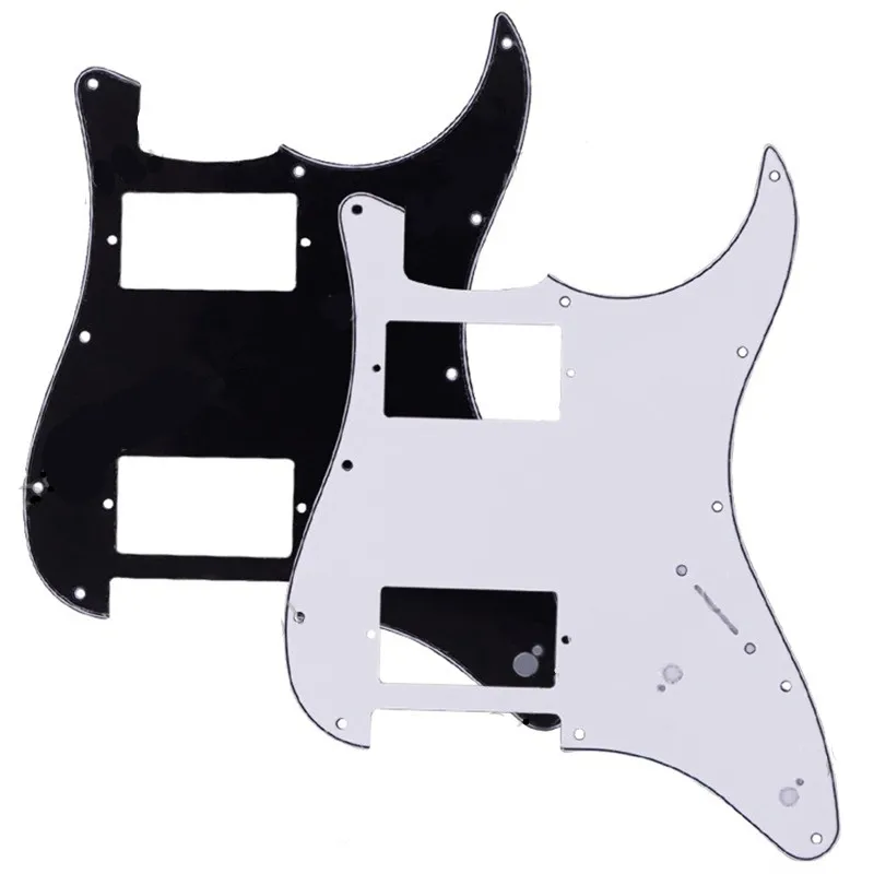 3 Ply HH Electric Guitar Guitar Pickguard Scratch Plate PickGuard Anti-scratch Plate With Screw 2pot Mount Hole Guitar Parts 
3 Ply HH Electric Guitar Guitar Pickguard Scratch Plate PickGuard Anti-scratch Plate With Screw 2pot Mount Hole Guitar Parts
