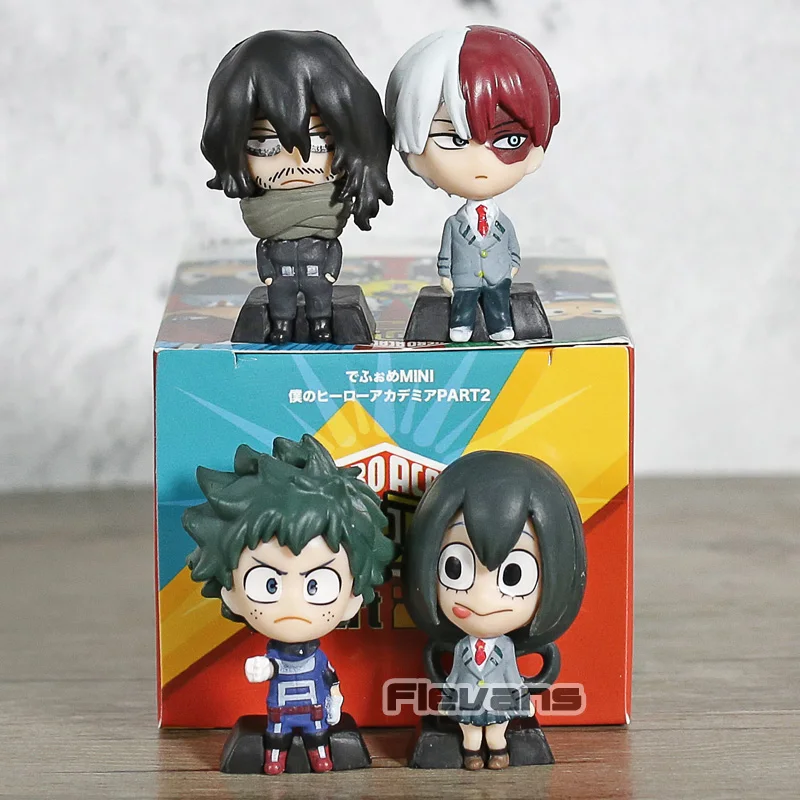 Набор мини-фигурок из ПВХ My Hero Academia Midoriya Izuku Todoroki Shoto Aizawa Shota Asui Tsuyu Kaminari Denki
Набор мини-фигурок из ПВХ My Hero Academia Midoriya Izuku Todoroki Shoto Aizawa Shota Asui Tsuyu Kaminari Denki