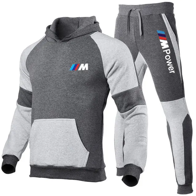 2021 New 2 Pieces of BMW Men's Sportswear Wwith Hood + Standard Pants Hooded Sweatshirt Men's Casual Wear S-3XL
2021 New 2 Pieces of BMW Men's Sportswear Wwith Hood + Standard Pants Hooded Sweatshirt Men's Casual Wear S-3XL
