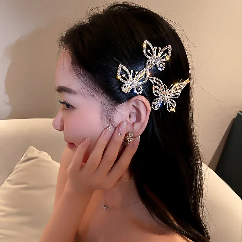 Fashion jewelry with personality tide rhinestone butterfly hairpin duckbill clip temperament hair jewelry for women jewelry
Fashion jewelry with personality tide rhinestone butterfly hairpin duckbill clip temperament hair jewelry for women jewelry