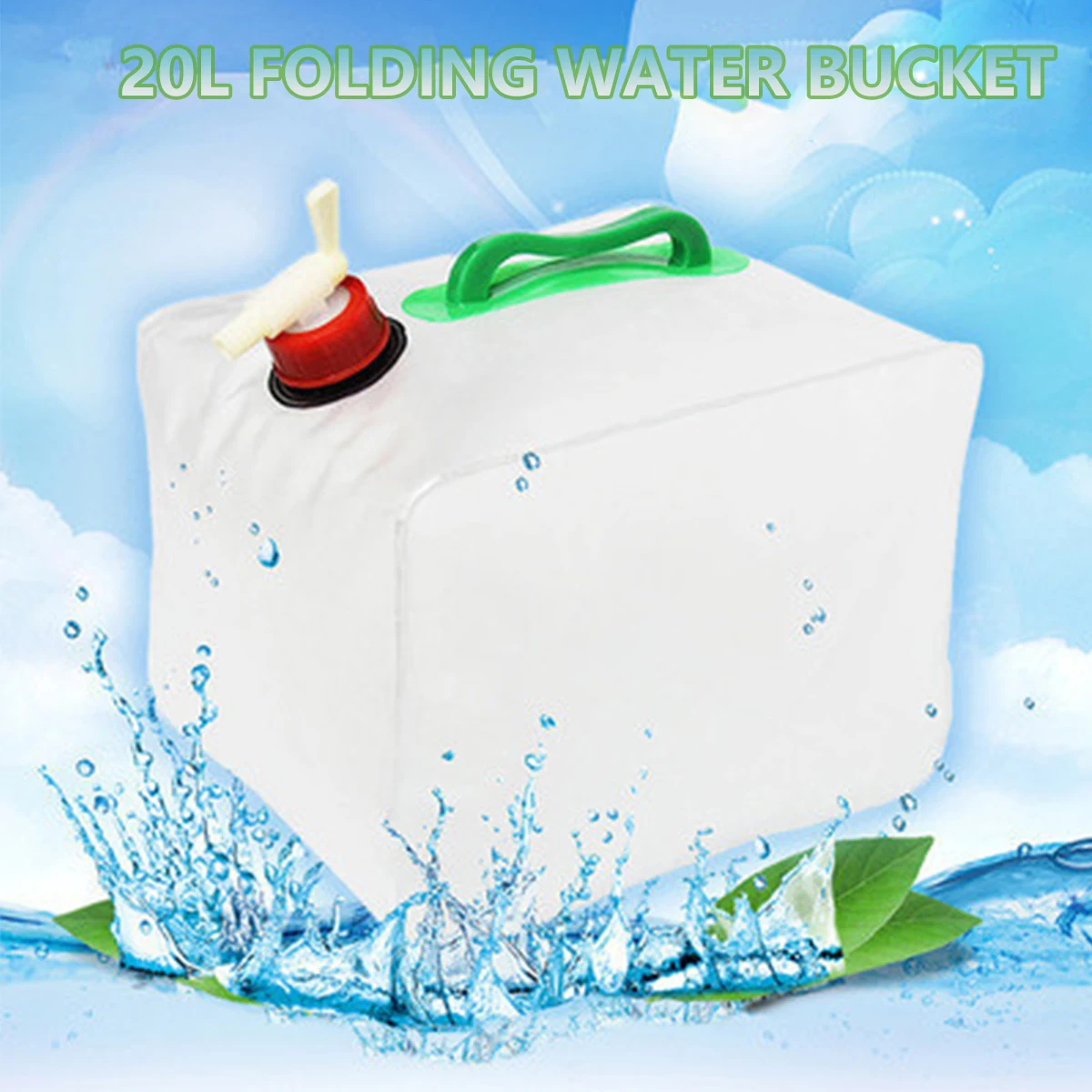 10L/20L Foldable Camping Water Canisters with Tap BPA-free PVC Outdoor Water Storage Bag Water Bucket Drinking Water Tank
10L/20L Foldable Camping Water Canisters with Tap BPA-free PVC Outdoor Water Storage Bag Water Bucket Drinking Water Tank