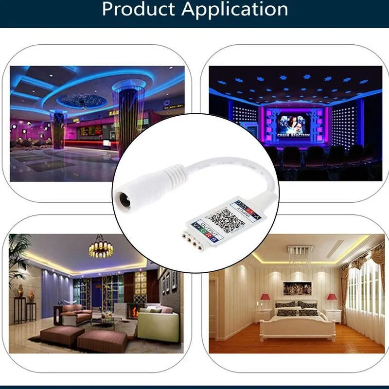 RGB LED Light Bar Wireless Mini RGB Bluetooth Controller Controller 12V Controller Light 5V Rgb Music Bluetooth Bar 24 DC S5X7
RGB LED Light Bar Wireless Mini RGB Bluetooth Controller Controller 12V Controller Light 5V Rgb Music Bluetooth Bar 24 DC S5X7