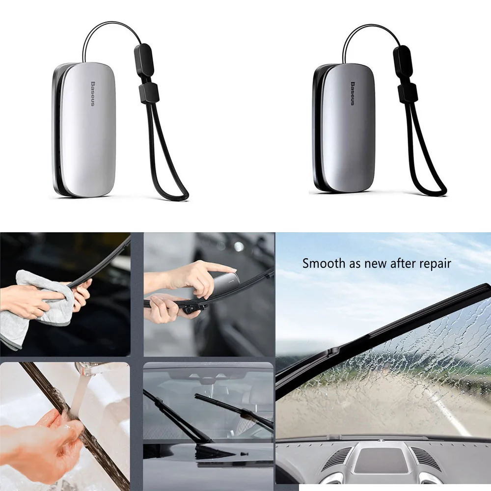Baseus Car Wiper Blade Repair Universal Auto Windshield Wiper Refurbish Tool 30 Second Fix Refurbish Restorer Wipers Repair
Baseus Car Wiper Blade Repair Universal Auto Windshield Wiper Refurbish Tool 30 Second Fix Refurbish Restorer Wipers Repair