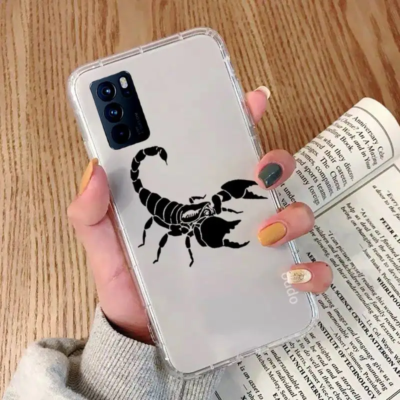 Scorpion animal cartoon Phone Case Transparent For OPPO RENO 2 5 Z PRO GTneo REALME Q2 GT 11 FINDX 2 PRO RealmeV 3 5 K7X
Scorpion animal cartoon Phone Case Transparent For OPPO RENO 2 5 Z PRO GTneo REALME Q2 GT 11 FINDX 2 PRO RealmeV 3 5 K7X